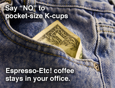 The real cost of k-cups in office coffee.